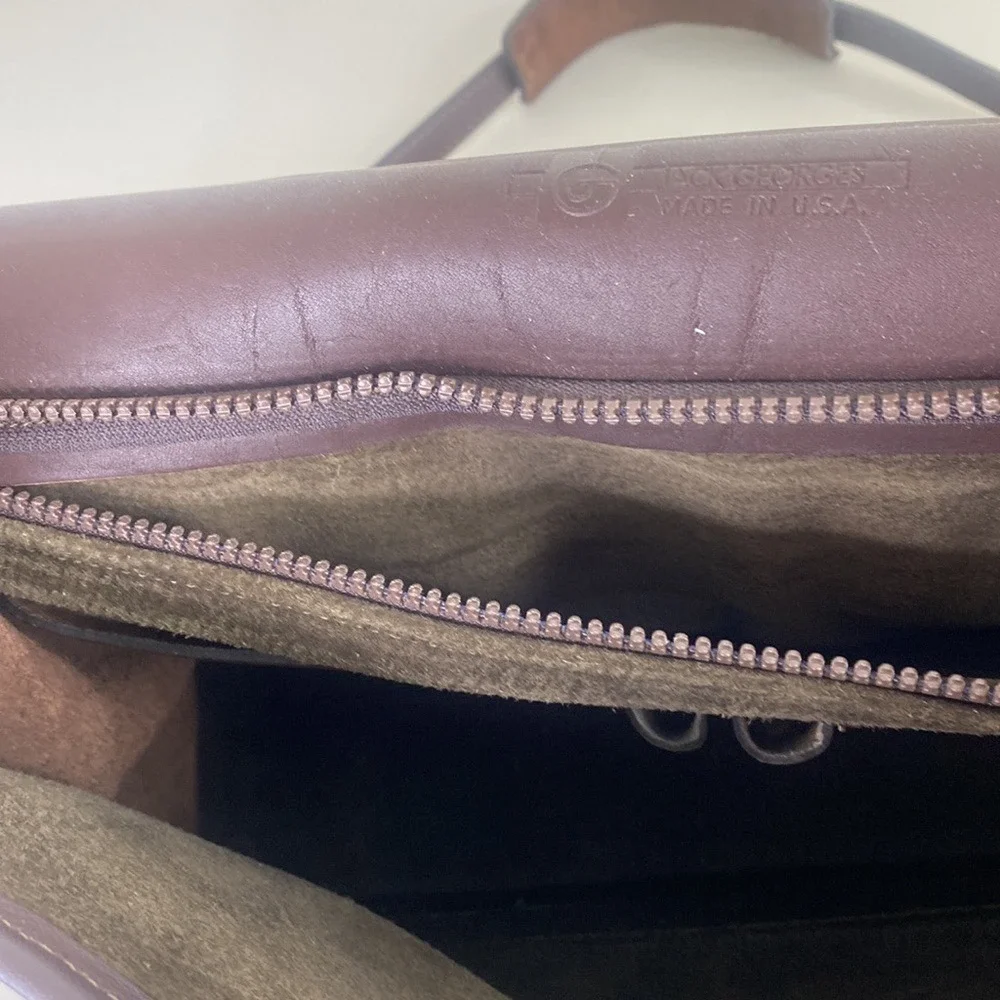 Jack Georges UNIVERSITY SLIM DOWEL BRIEFBAG‎